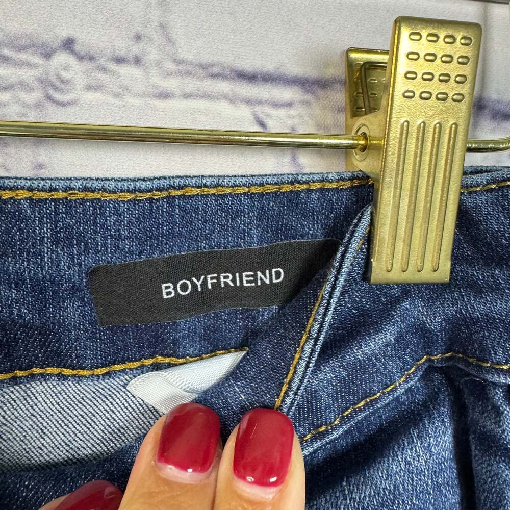 Judy Blue Women's High Rise Boyfriend Jeans Size 5/27 Denim - Picture 7 of 8